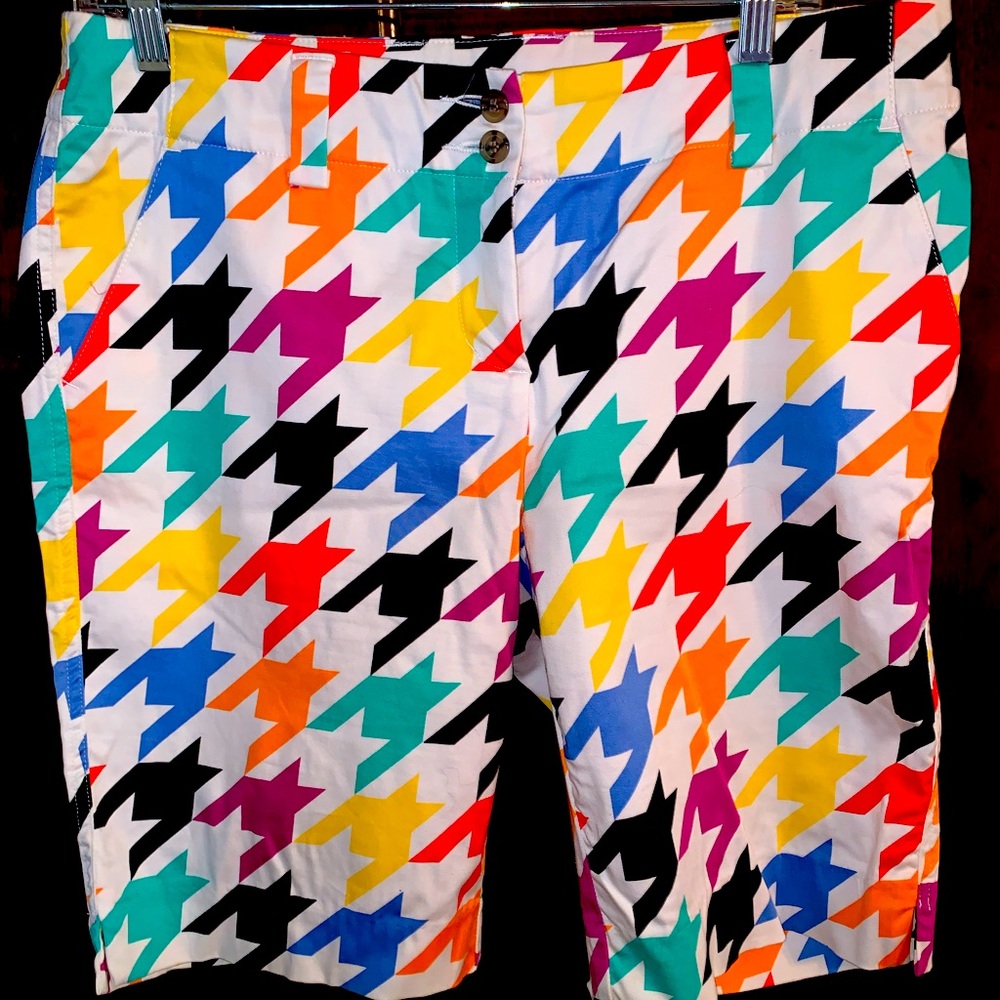 Loudmouth women’s golf shorts